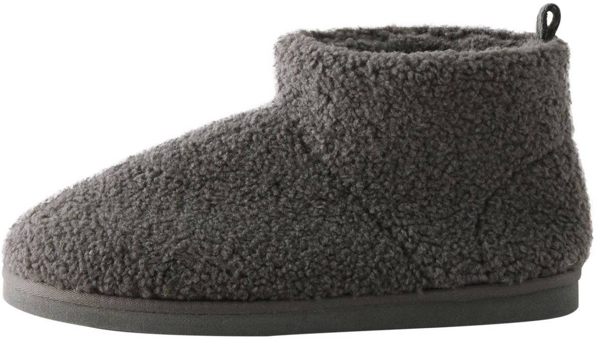 Next - Heren - Borg pantoffels - Grijs