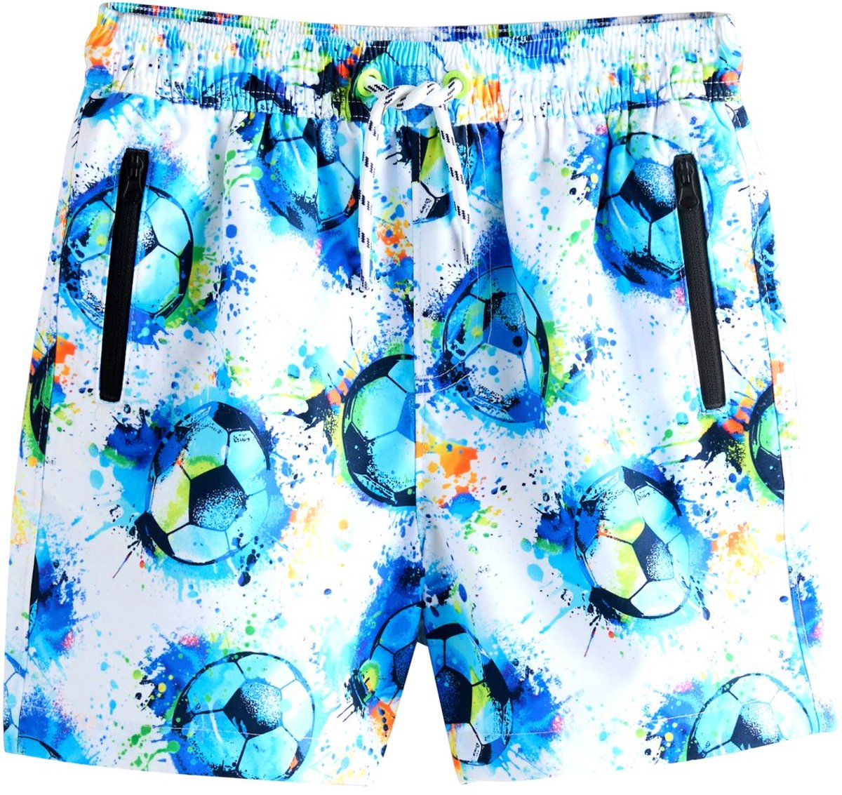Next - Jongens - Zwemshort met print - Wit