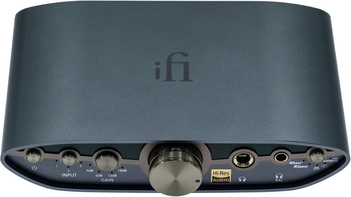 High-Res Analoge Hoofdtelefoonversterker met Balanced 4.4mm & 6.35mm Uitgangen - Voor Audiofielen en Gaming