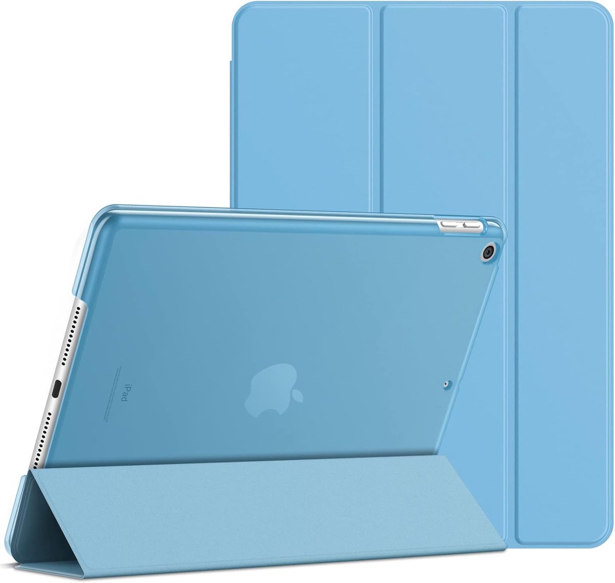 Smart Cover voor iPad 9.7 inch (2018/2017) - Automatische Wek/Slaap Functie - Blauw