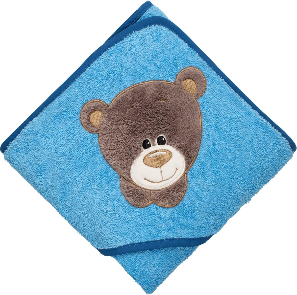 Babiese Badstof Omslagdoek met Capuchon | 100x100 cm Katoen | Absorberend en Zacht