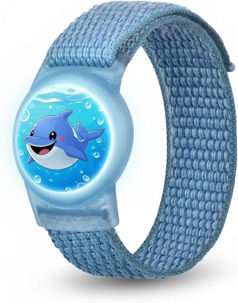 Verstelbare GPS Tracker Armband voor Kinderen, Draagbare Beschermhoes