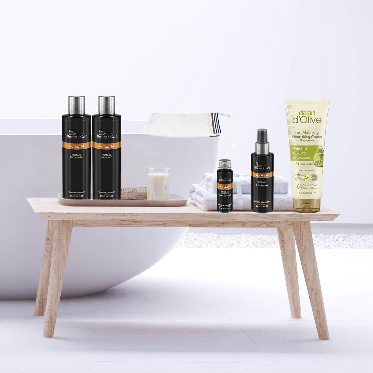 Spa@Home giftset - Hamam - Beauty & Care - 1 pakket. new