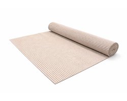 Antislip Badmat Beige – Rechthoek – Multifunctionele Vloermat (Duizend-dingen Mat) – 65 x 180 cm
