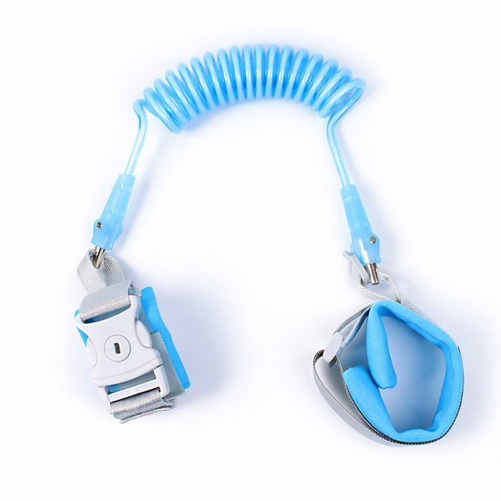 THAR Kinderveiligheidstuigje 2M - Polsband met Slot - Blauw — afbeelding 4