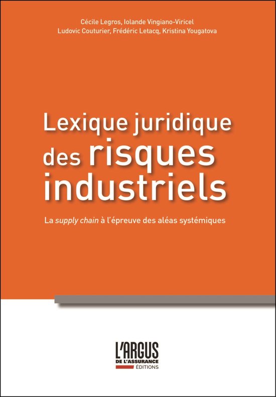 Lexique juridique des risques industriels - cover