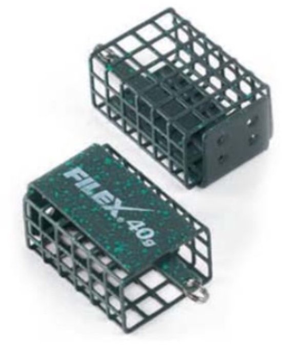 Filex ECO Feeder 'Closed' - 30g - Voerkorf - Loodvrij - Feederkorf - Feedervissen - Witvis van Merkloos — afbeelding 2