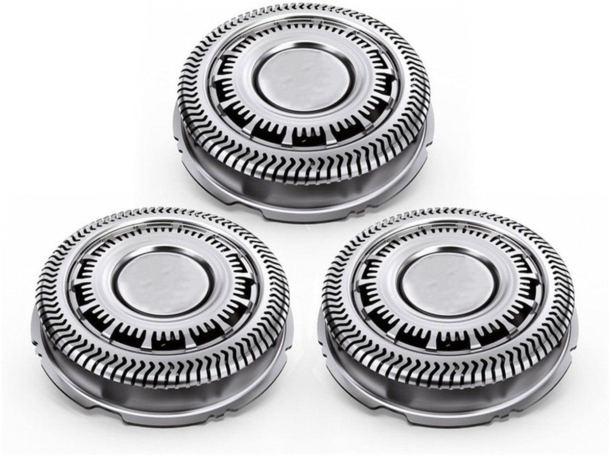 3 vervangende scheerkop geschikt voor Philips SH90 9000 serie - S8860, S9911, S9731, S9711, RQ12 - 3 stuks scheermesjes