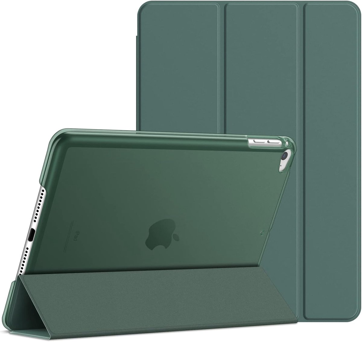 Smart Cover voor iPad Mini 4 met Automatische Slaap/Wek Functie - Groene Hoes