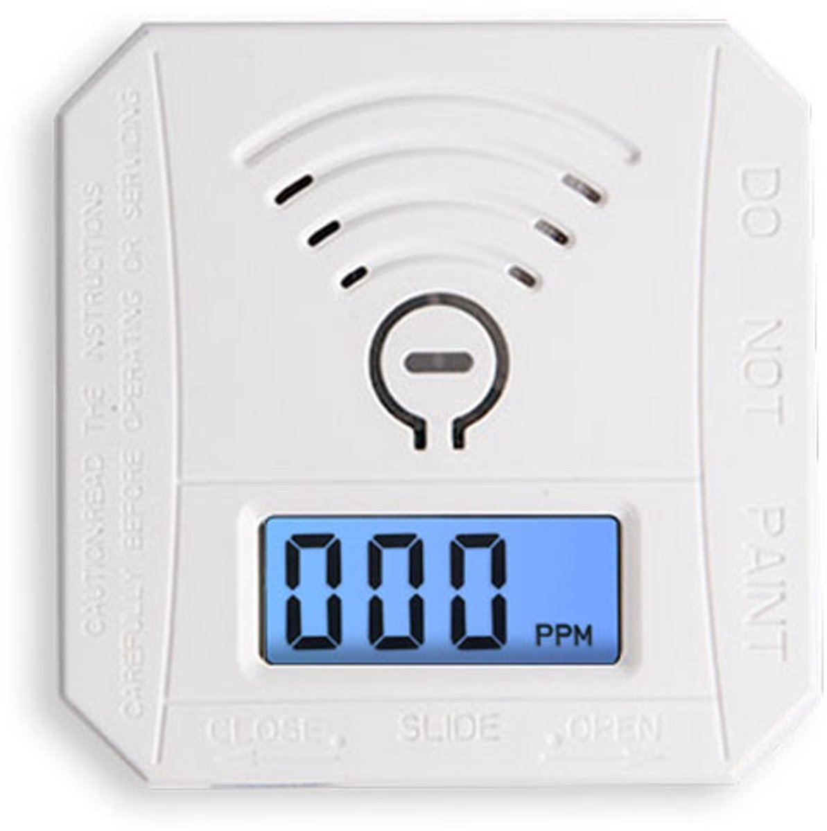 Koolmonoxide Detector – CO Melder – Met LCD Display – Real-Time Monitoring – Geluidswaarschuwing – Batterijgevoed – Geschikt voor Woning, Appartement & Kantoor – Garandeert Veiligheid in Huis