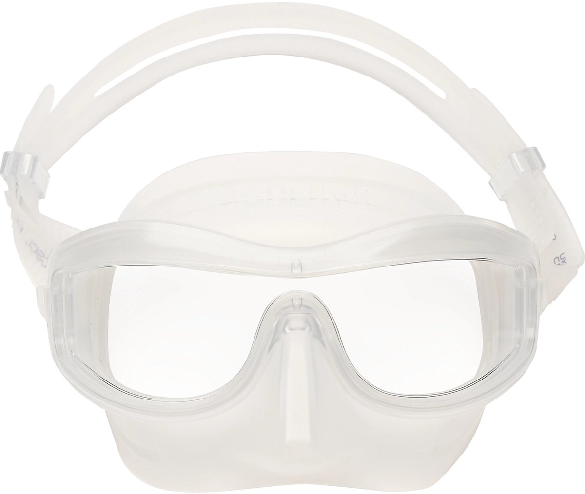 Agulhas Mokarran Duikmasker - Transparant – Freediving Masker – Laag Volume – Gehard Glas - Maximaal zicht