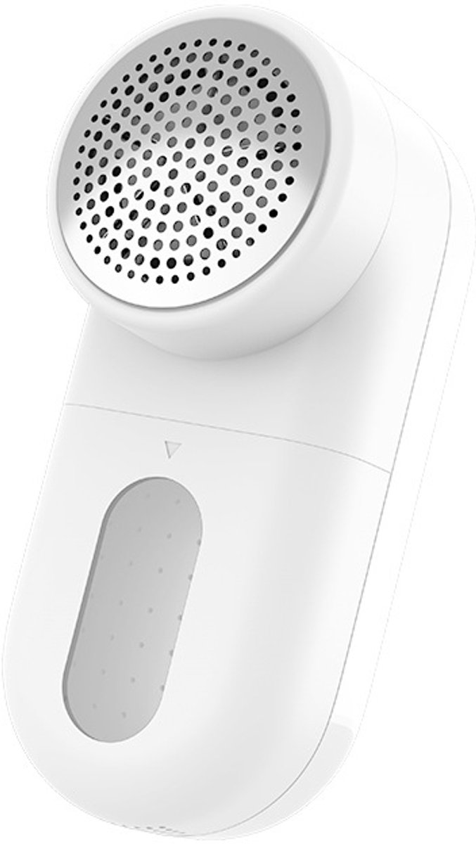 Mini USB-oplaadbaar, ontworpen voor kleding en truien, roestvrij staal, wit, automatisch.
