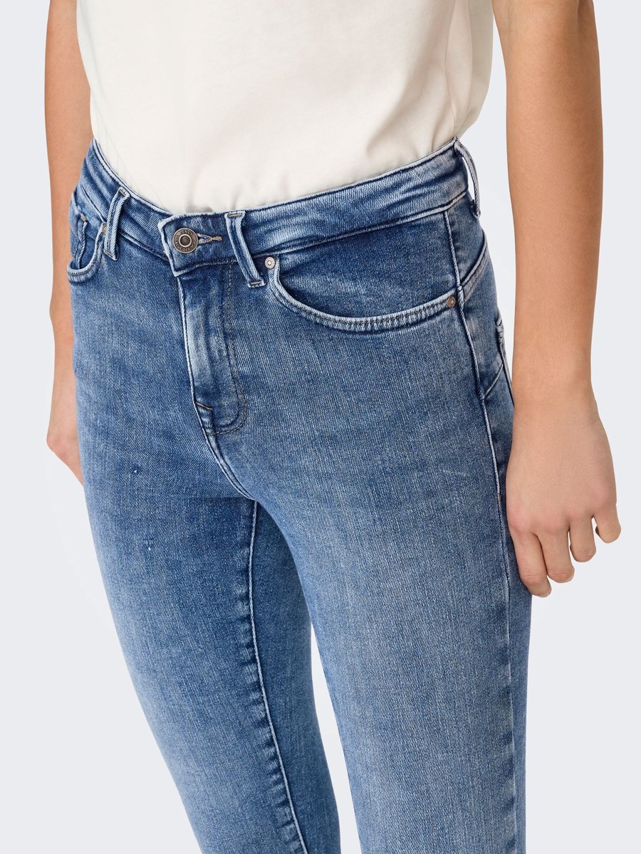 ONLY OnlPower Skinny Fit Jeans voor dames, push-up, speciaal felblauw denim, 34 NL/XL