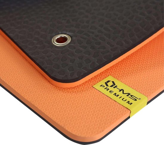 Extra Dikke Fitnessmat 1,5 cm voor Yoga en Pilates | Antislip Trainingsmat met Ophangogen — afbeelding 3
