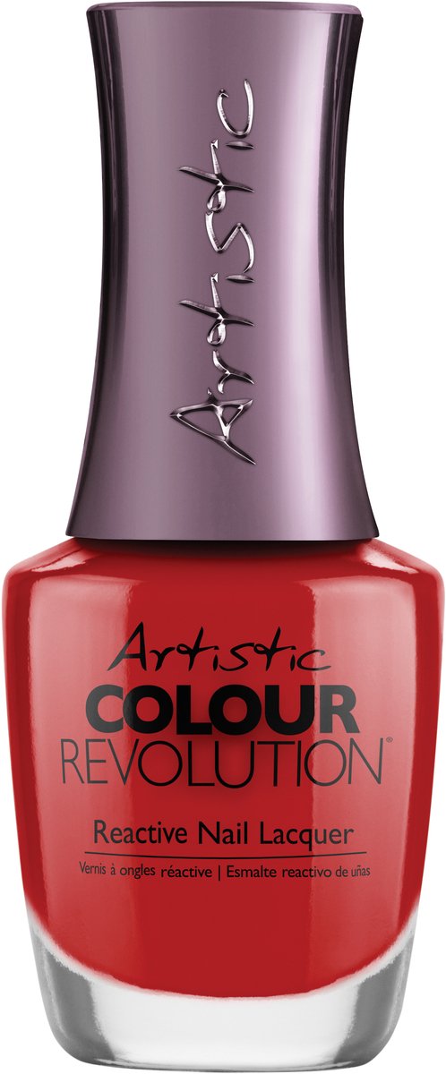 Artistic Nail Design Colour Revolution 'Damage Control' (Oranjerood Créme)