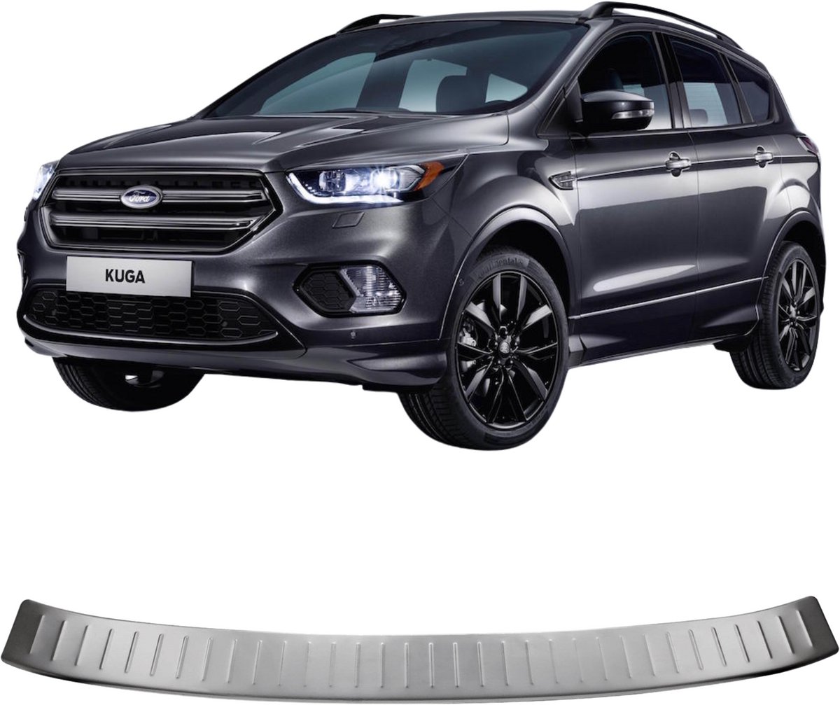 Bumperhoes van roestvrij staal met chroomafwerking voor Ford Kuga van 2013 tot 2020.