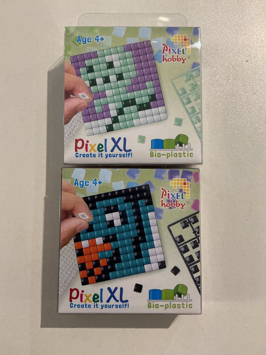 PIXELHOBBY XL SET 2 FUN SET DRAAK/DINO