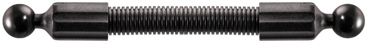 25 cm Buigbare Arm Extension Pole 25mm (1 inch) Ball