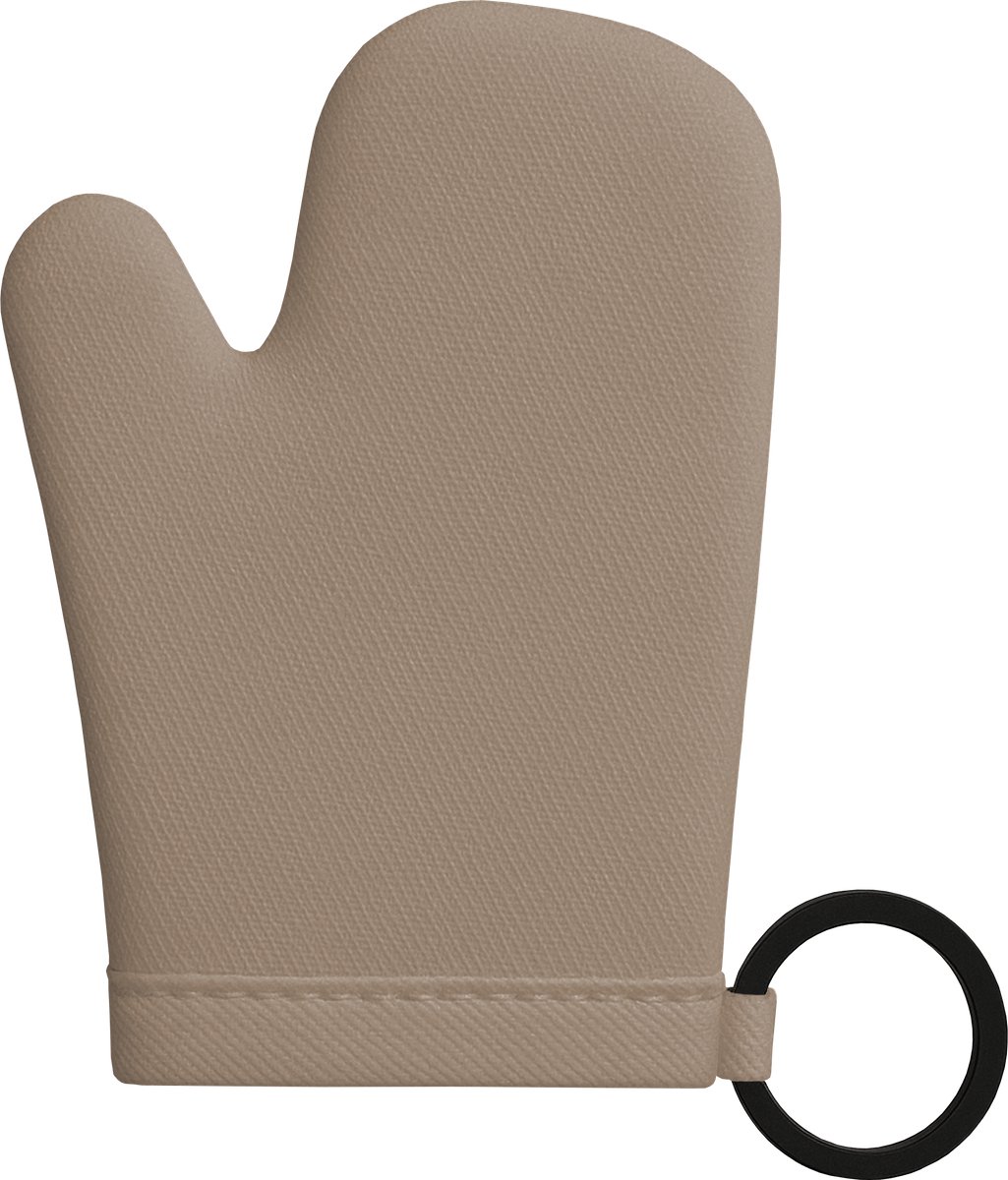 Sleutelhanger mini-ovenwant, set van 10 | Loopi | Sand
