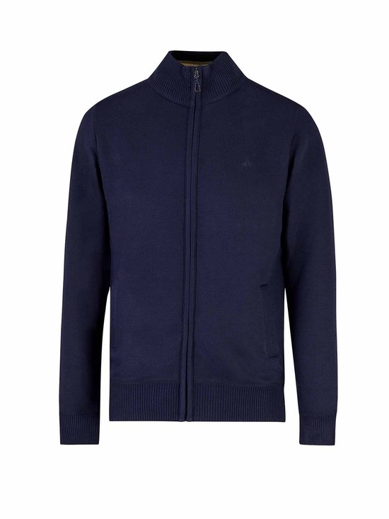 Hisir Gebreide Jas Heren Trui V-hals Lichte Elegante Winterjas