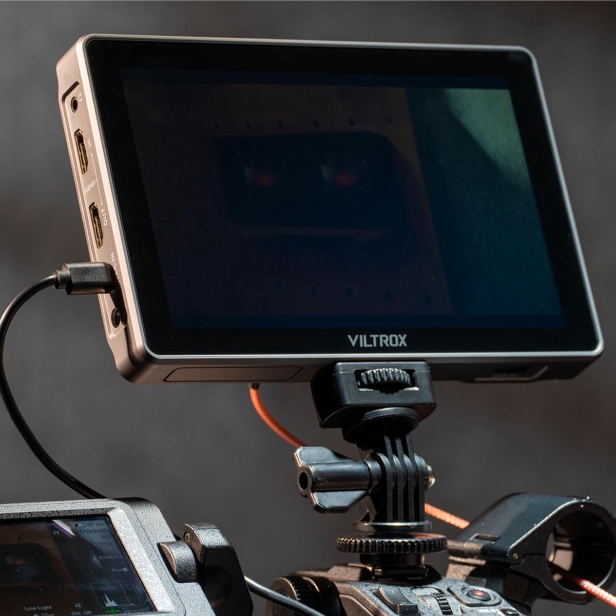 7 Inch 4K Video Field Monitor Full HD 1080P Externe Camera Beeldscherm met Hoge Helderheid