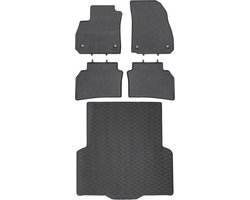Max-Dywanik Rigum + Geyer - Opel Insignia B - Zwarte Rubber Matten - Perfecte Pasvorm