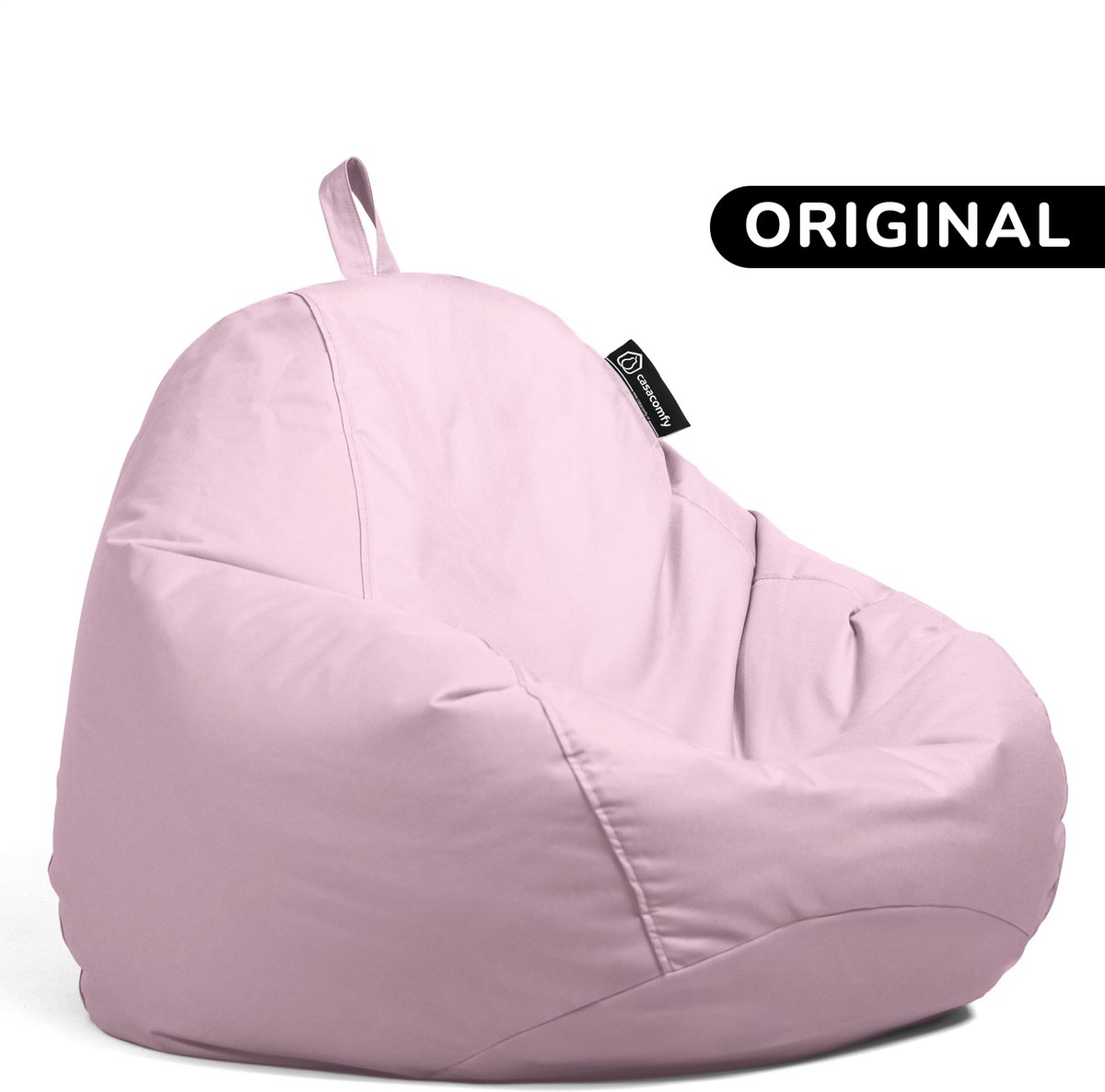 Casacomfy Pear Original - Zitzak Kind & Volwassenen - Binnen & Buiten - Waterbestendig - Lichtroze