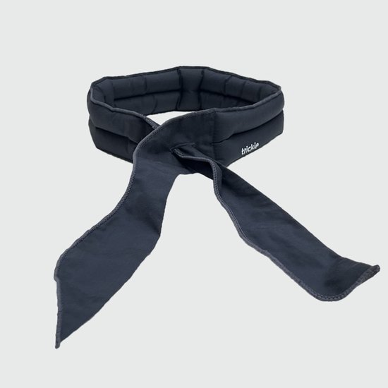 Trickie® koelsjaal - Middle Grey - Unisex - Verkoeling bij warmte of tijdens het sporten - Koelbandana - Alleen water toevoegen - Zacht & stijlvol bio-katoen