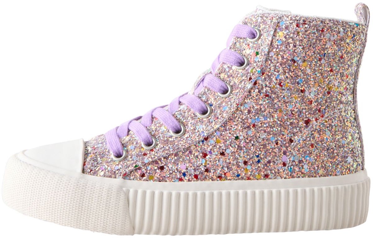 Next - Meisjes - Hoge vetersneakers - Paars