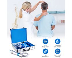 Professionele touchscreen shockwave therapie machine met 7 behandelkoppen voor ED-therapie, fysiotherapie & pijnbestrijding – Elektromagnetische schokgolftherapie voor diepe weefselbehandeling