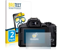 BROTECT - Screenprotector voor Canon EOS R50 - Folie Beschermfolie transparant 2 Stuks
