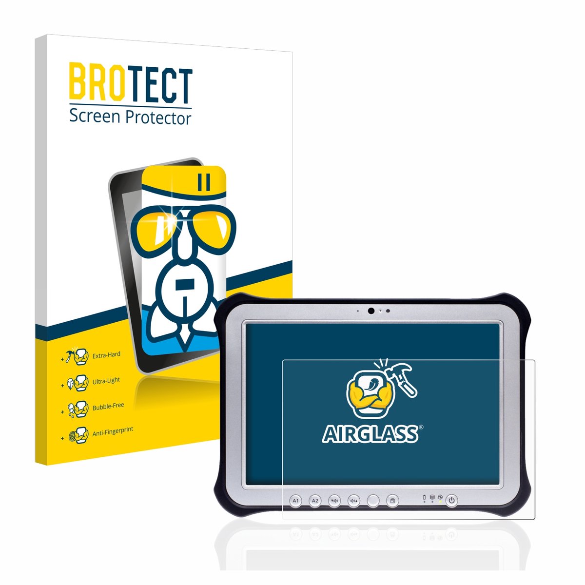Screenprotector voor Panasonic Toughpad FZ-G1 Beschermglas transparant