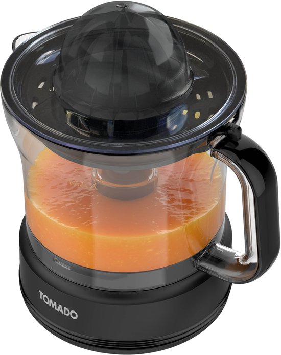 Tomado TJC4003B Citruspers - Elektrische citruspers - Citroenpers - Sinaasappelpers - Inclusief 2 perskegels - 700 ml - Instelbaar pulpfilter van Merkloos — afbeelding 4