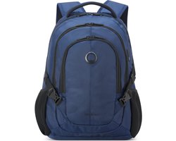 Delsey Element Backpack Navigator – 29 Liter – Laptoprugzak 15,6 inch – USB-poort – Smart-Sleeve – Blue
