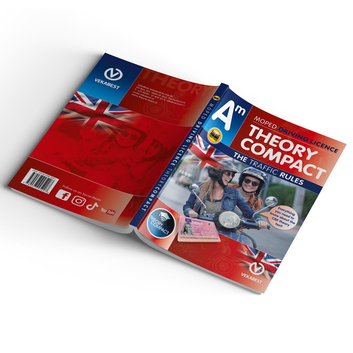 Scooter Theorieboek Engels 2026 - Rijbewijs AM - Moped Theory Book ...