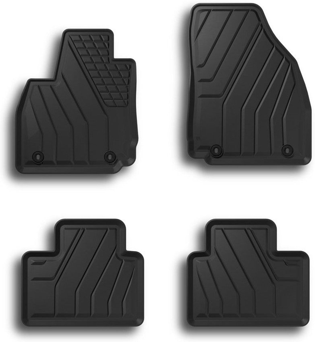Rubbermatten MG ZS-EV 2024-heden (complete set) - All Weather Luxury