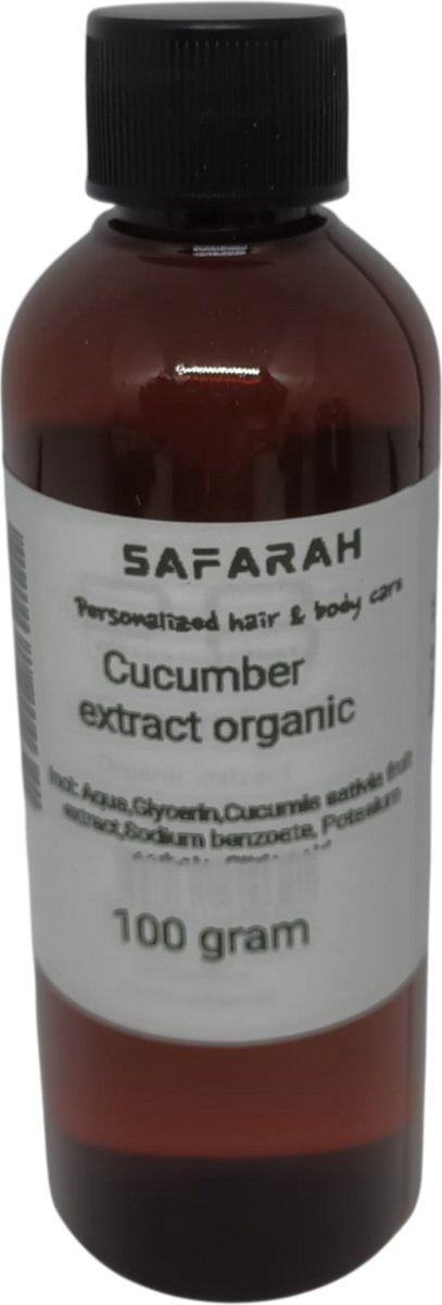 safarah Cucumber- komkommer extract - Anti - aging -100 gram