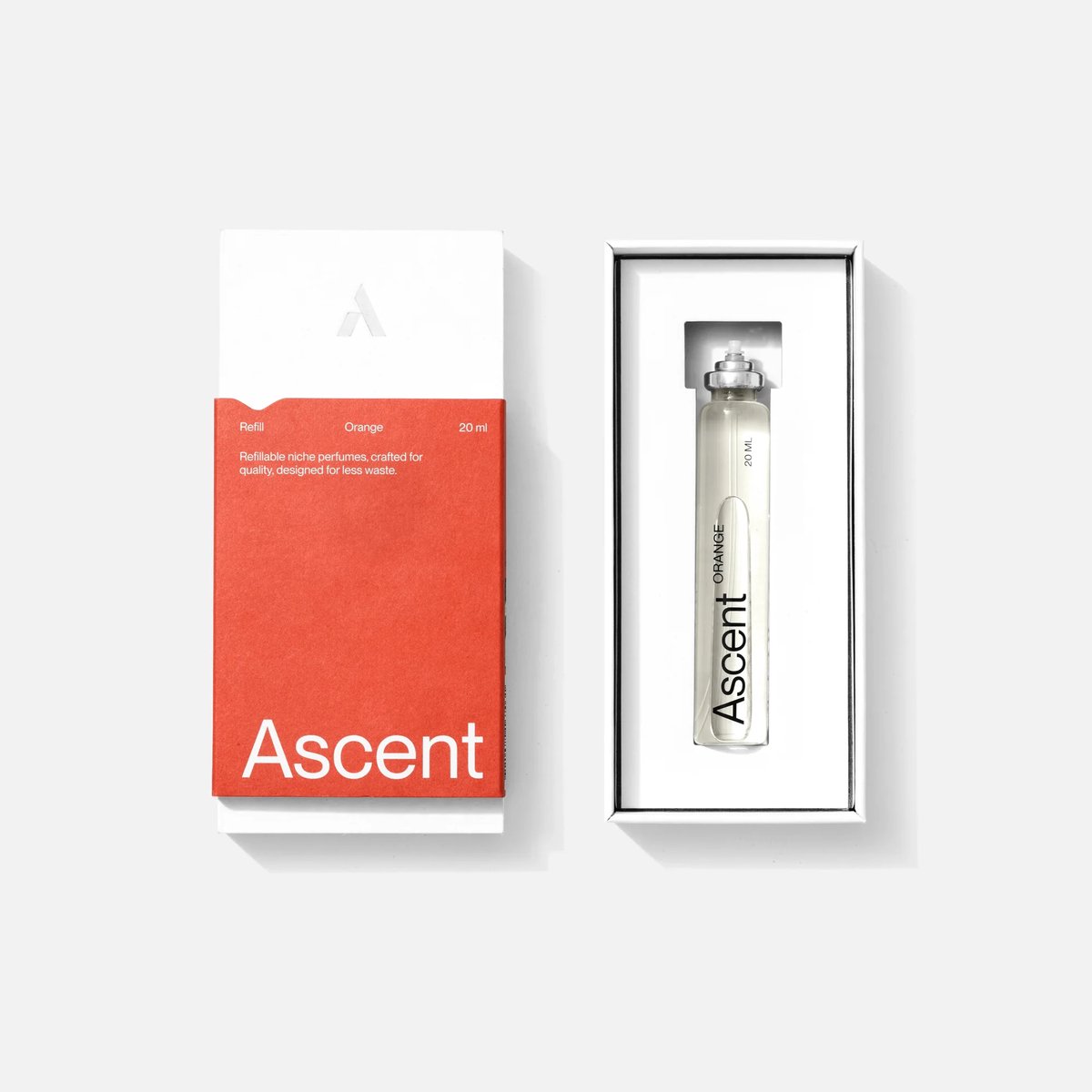 Ascent Orange Navulling - Parfum Voor Dames en Heren - Eau De Toilette Homme – Parfumolie - Geurset – Parfumset - Geschenkset Vrouwen en Mannen - Geurtjes - Luchtjes - 20ml - Vegan - Organische Basis