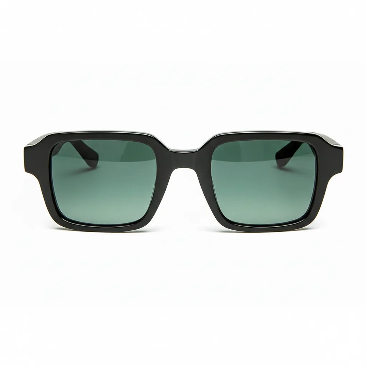 Wooda® Zonnebril Square – Zwart – Gepolariseerd – Wooda Cap de Barbaria Black Verde Degradé