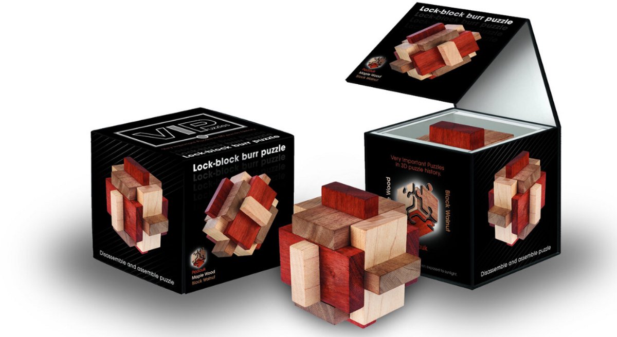 Eureka 3D VIP - Lock-block Burr (level 2)