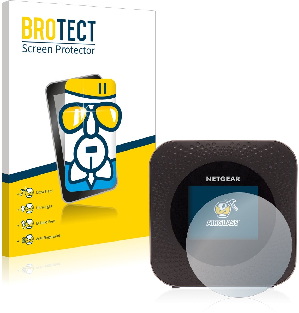 Screenprotector voor Netgear Nighthawk M1 Beschermglas transparant