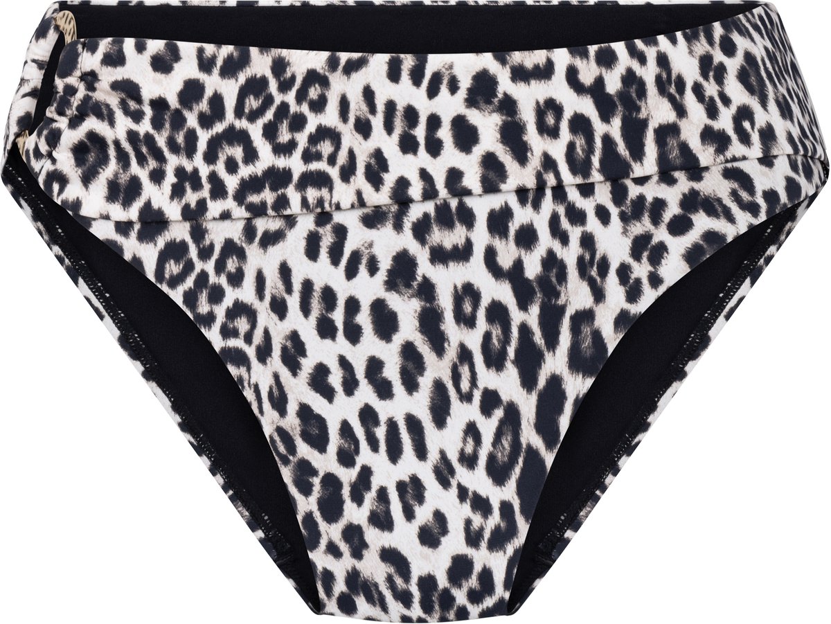 Hunkemöller Bikinibroekje Leopard Zwart