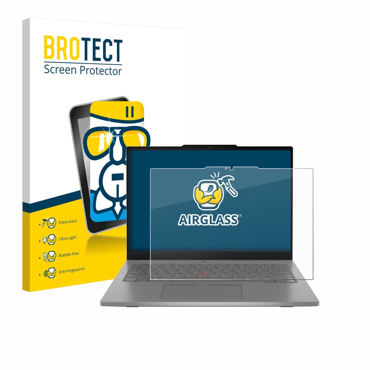 Screenprotector voor Lenovo ThinkPad L13 2-in-1 Gen 6 Beschermglas transparant