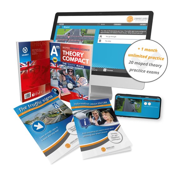 Scooter and Moped Theory Book 2026 Driving License AM – Wi ... - cover