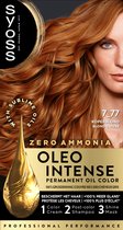 Syoss Oleo Intense 7-77 Haarverf - Koperblond - Permanente Haarkleuring - Ammoniakvrij - Met Voedende Oliën - 100% Grijsdekking - Langdurige Kleur - 1 stuk
