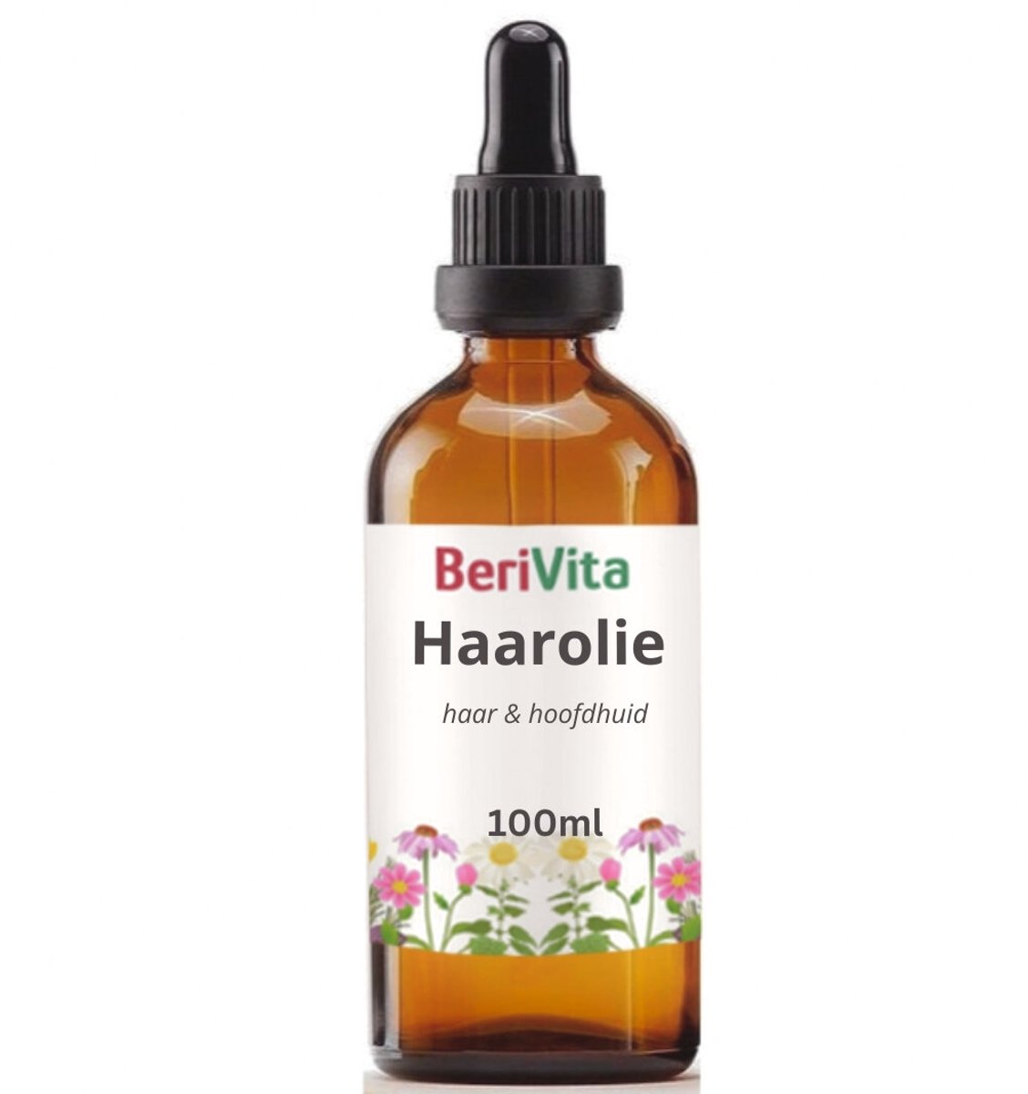 Haarolie 100ml Pipetfles Glas - Natuurlijk & Plantaardig - Batana Olie, Castorolie, Abessijnse Olie en Rozemarijn - Haren en Hoofdhuid