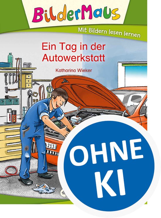 Bildermaus - Bildermaus - Ein Tag in der Autowerkstatt - cover