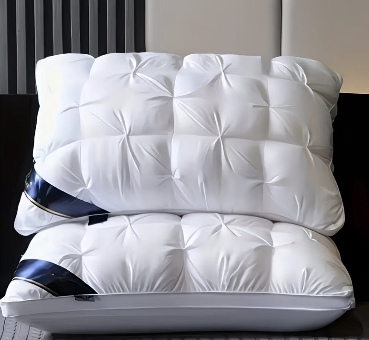 Comfortabel hoofdkussen 42x70 cm – Zacht, Ademend en Multifunctioneel Kussen voor slaapkamer, woonkamer