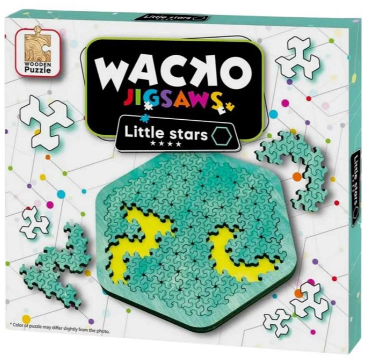 Wacko Jigsaws puzzel Little Stars - 4 sterren