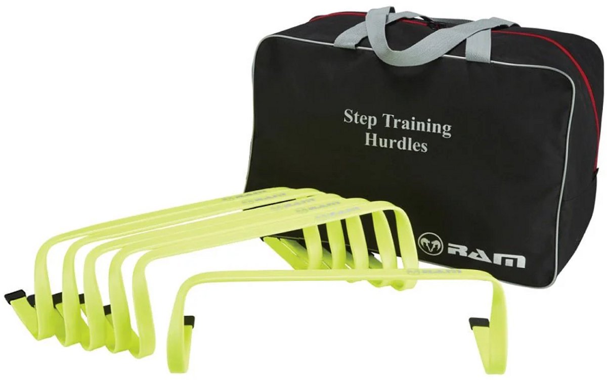 Looptraining Hordes - Kunststof - 6 stuks in tas - 15 cm